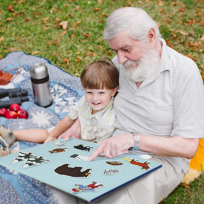 Foldable Felt Board for Toddlers 22 x 13