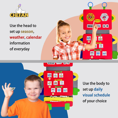 Visual Schedule for Kids, Routine Cards Home Toddlers, Picture Schedule Visual Aids