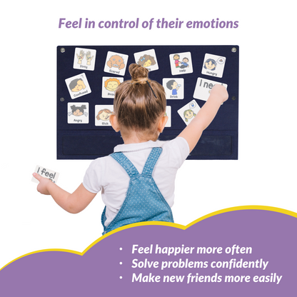 Feelings Chart, Autism Visual Behavior Management